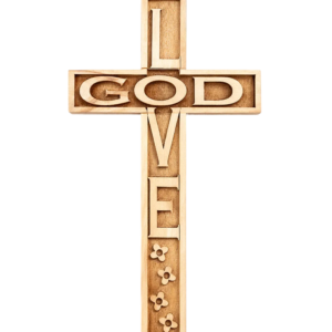 15cm Love & Faith Cross