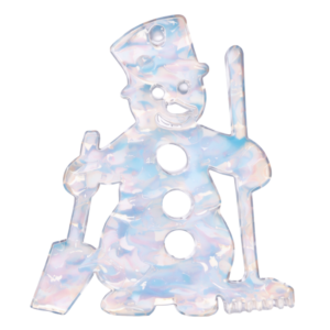 Wavy Frosty Snowman
