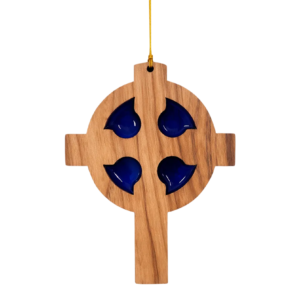 Blue Petal Cross