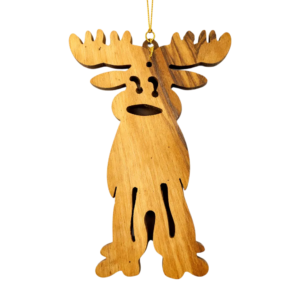 Standing moose